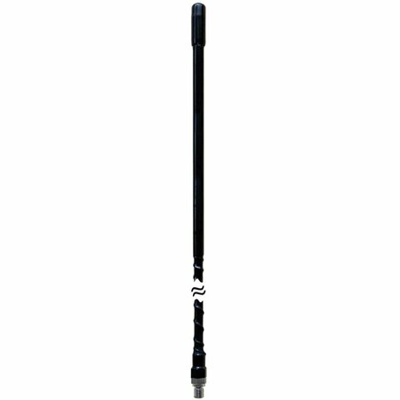 PROCOMM 2 ft. 0.38 x 24 in. Thread Fiberglass Antenna, Black, 200PK JBC200-BX